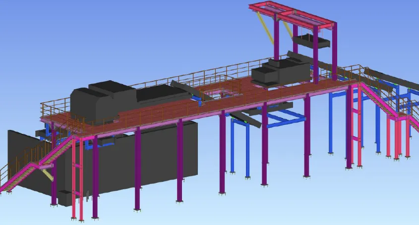 Fiberight Conveyor Structure